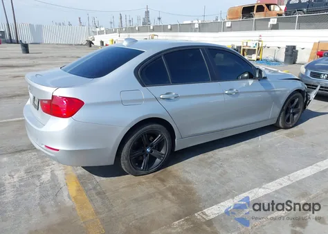 2014 BMW 320I из США, поврежденный, VIN WBA3B1G52ENS80641